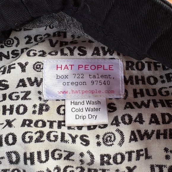 Artisan "Hat People" Women's People's/Sport Cap Hat, Cotton Made in Oregon, USA - Picture 5 of 7